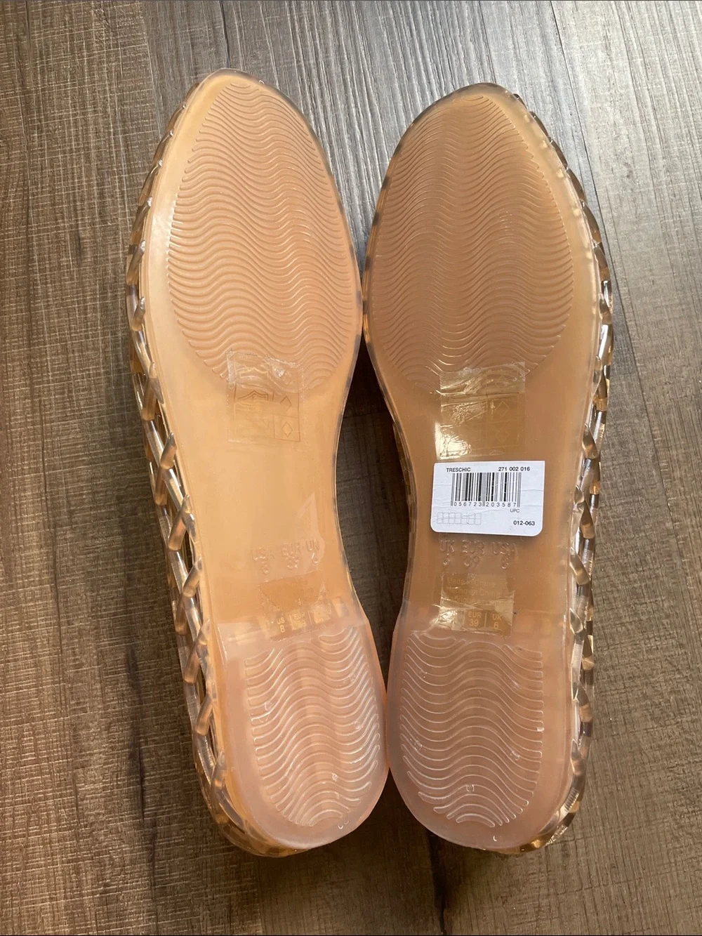 ALDO Nude/Tan Lattice Slip-On Flats - Picture 3 of 9